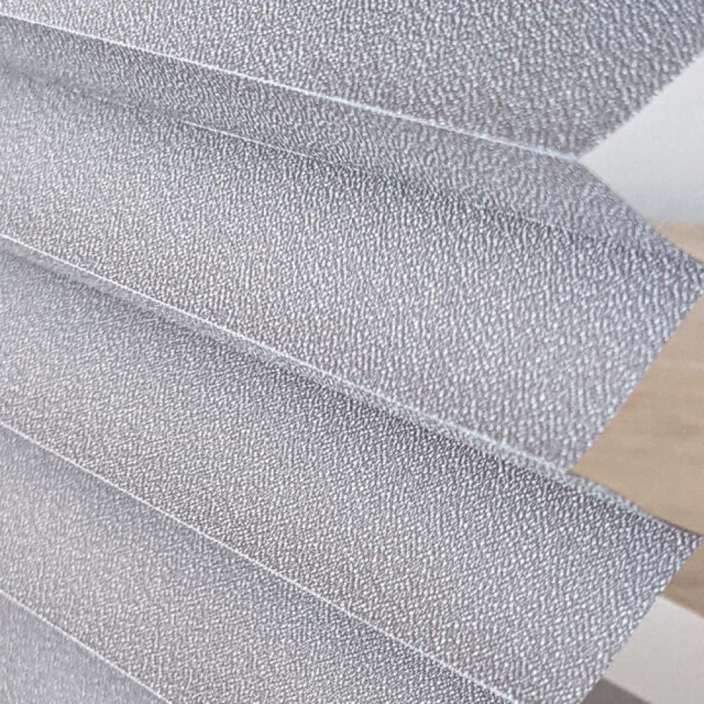 Плиссе тканевые жалюзи Серый