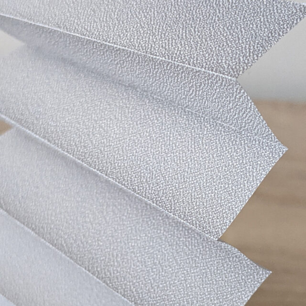 Плісе тканинні жалюзі Світло-сірий