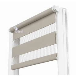 Ролети на вікна  День-ніч  FIREL Мокко