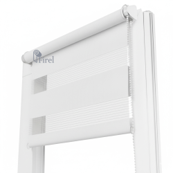 Ролети на вікна  День-ніч  FIREL Білий