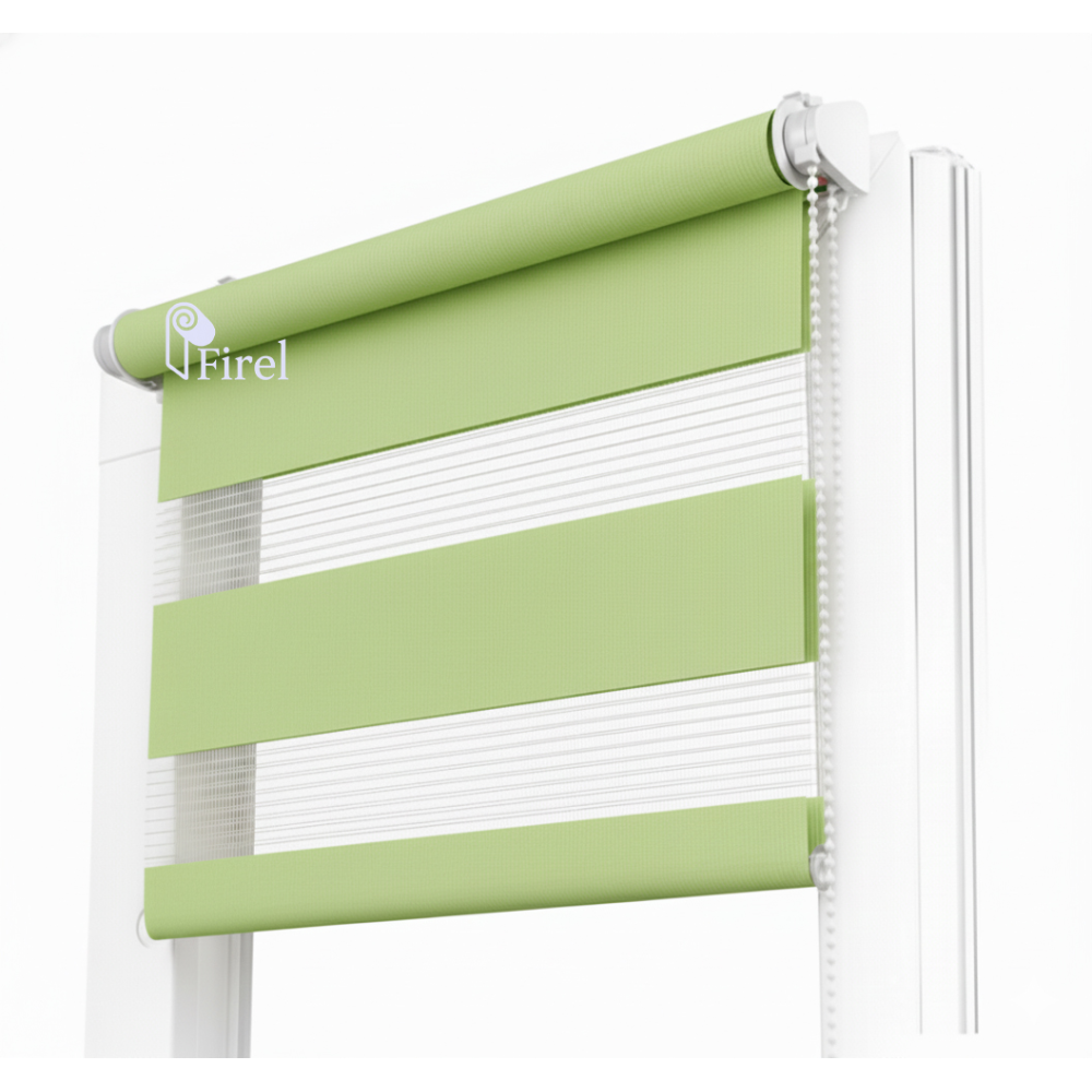 Ролети на вікна  День-ніч  FIREL Салатовий