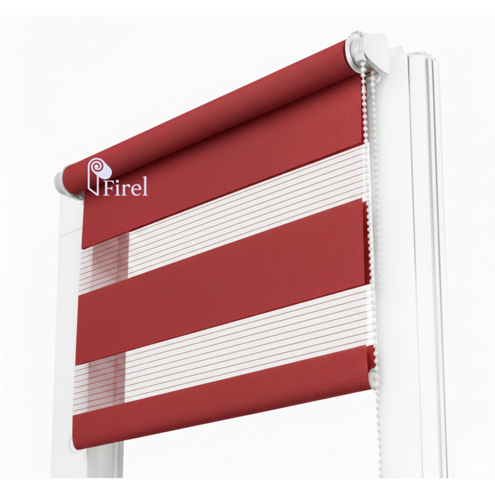 Ролети на вікна  День-ніч  FIREL Теракотовий