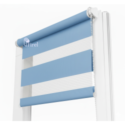 Ролети на вікна День-ніч FIREL Блакитний Ролети на вікна День-ніч FIREL Блакитний