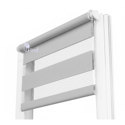 Ролети на вікна  День-ніч  FIREL Світло-сірий