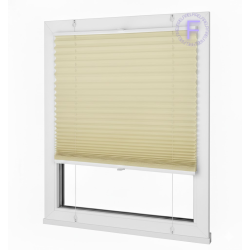 Плиссе тканевые жалюзи Айвори Плиссе тканевые жалюзи Айвори