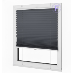 Плісе тканинні жалюзі Темно-сірий Плісе тканинні жалюзі Темно-сірий