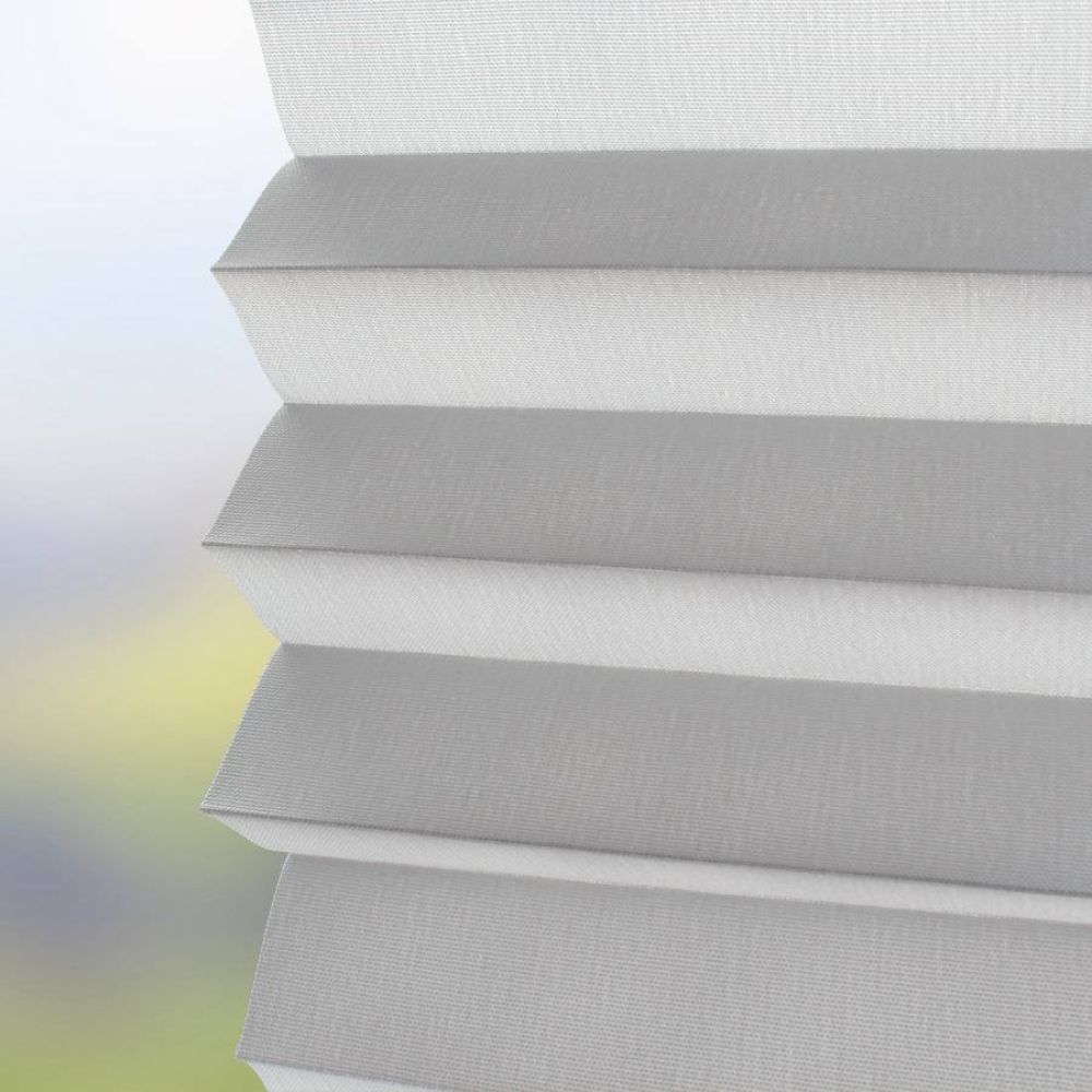 Плиссе тканевые жалюзи Светло-серый